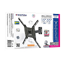 Kromax OPTIMA-403 черный 15"-55" макс.25кг настенный поворот и наклон