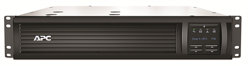 ИБП APC Smart-UPS 750VA/500W, RM 2U, Line-Interactive, LCD, Out: 220-240V 4xC13 (2-Switched), SmartSlot, USB, Pre-Inst. Network Card , 1 year warranty