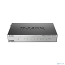 D-Link DES-1008D/L2B Неуправляемый коммутатор с 8 портами 10/100Base-TX