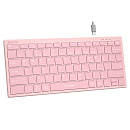 Клавиатура A4Tech Fstyler FBX51C розовый USB беспроводная BT/Radio slim Multimedia (FBX51C PINK)