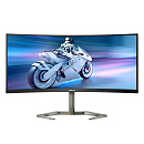 ЖК монитор PHILIPS/34" Cенсорный экран нет/VA/3440x1440 21:9/165 Hz/300/3000:1/4 мс/да/черный/11.5 кг 34M1C5500VA