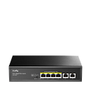 Коммутатор CUDY Коммутатор/ 6-Port 10/100/1000M PoE+ Switch, 4-Port 10/100/1000 BASE-T Gigabit PoE+ ports, 2-Port 10/100/1000 BASE-T Gigabit Uplink ports, 802.3at