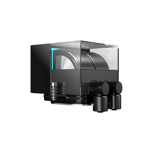 Система охлаждения/ PCCooler DS360 BK (310W, 360mm, LED temp., Black, ARGB Pump/ Fans: 3x120mm, 86.73CFM, 28dBA, 2200RPM/ Pump height 67mm, 28dBA,