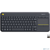 920-007147 Logitech Клавиатура K400 Wireless Touch Plus USB RTL заводская гравировка RU/LAT
