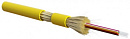 Кабель распределительный Hyperline FO-DT-IN-9S-24-LSZH-YL 24x 9/125 OS1/OS2 внутренний LSZH 1м желтый