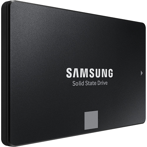 Твердотельный накопитель/ Samsung SSD 870 EVO, 4000GB, 2.5" 7mm, SATA3, 3-bit MLC, R/W 560/530MB/s, IOPs 98 000/88 000, DRAM buffer 4096MB, TBW 2400,