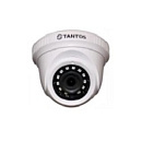 Tantos TSc-E2HDf - Купольная видеокамера для помещений 4в1 (AHD, TVI, CVI, CVBS) 2 МП с ИК-подсветкой, корпус пластик