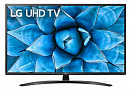 Телевизор LED LG 43" 43UN74006LA черный Ultra HD 50Hz DVB-T DVB-T2 DVB-C DVB-S DVB-S2 USB WiFi Smart TV (RUS)