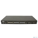 D-Link DES-3526_RFB/A33 Восстановленный в производственных условиях управляемый коммутатор 2 уровня с 24 портами 10/100Base-TX, 2 комбо-портами 1000Ba
