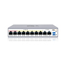WI-PCES210G, настраиваемый PoE 100Вт, порты 8FE PoE + 2GE, Easy Smart