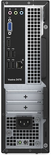 Dell Vostro 3471 SFF Core i3-9100 (3,6GHz) 8GB (1x8GB) DDR4 256GB SSD Intel UHD 630 MCR W10 Pro1 year NBD