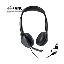 FLOW Link, Дуо, HD звук, индикаторы, 2 микрофона ENC, 4 микрофона ANC, Складная, USB C/A