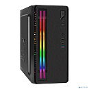 Exegate EX296165RUS Корпус Minitower ExeGate mEVO-7805 (mATX, без БП, 2*USB+1*USB3.0, аудио, черный, с 2*RGB подсветкой)
