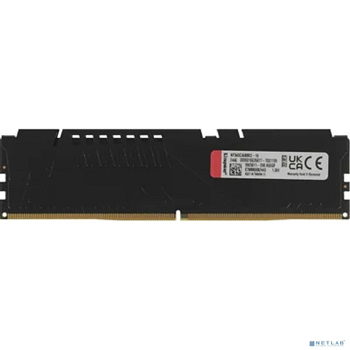 Kingston 16GB 6000MT/s DDR5 CL36 DIMM FURY Beast Black EXPO KF560C36BBE2-16