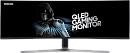ЖК-монитор Samsung C49HG90DMI Samsung C49HG90DMI 48.9" ultrаwide 32:9 curved VA QLED monitor, 3840x1080, R=1800 mm, 1ms(GtG), 350 cd/m2, MEGA DCR(
