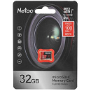 Micro SecureDigital 32GB Netac MicroSD P500 Extreme Pro, Retail version card only [NT02P500PRO-032G-S]