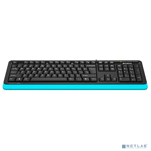 Клавиатура A4Tech Fstyler FKS10 черный/синий USB [1530196]