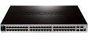 Коммутатор D-LINK Сетевой коммутатор/ 48-ports 10/100/1000Base-T L2+ Stackable Management Switch with 4-ports SFP+