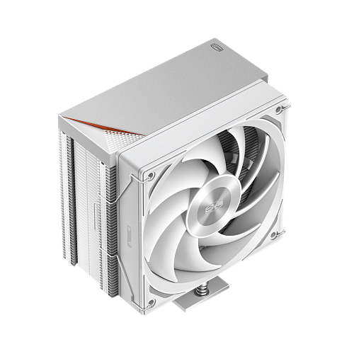 Кулер для процессора/ PCCooler RZ500 WH (250W, 4-pin PWM, 155mm, Al/Cu, 5x6mm, 1x120mm, 86.73CFM, 32dBA, 2200RPM, S: 1851/1700/1200/115X, AM5/AM4,