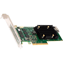 Контроллер Broadcom Controller 9560-8I SGL (05-50077-01) (PCIe 4.0 x8 LP) Tri-Mode SAS/SATA/NVMe 12G, RAID 0,1,5,6,10,50,60, 8port(1*int SFF8654), 4GB