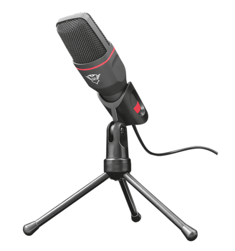 Trust Gaming Microphone GXT 212 Mico, mini jack 3.5mm / USB, Black [22191]