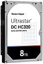 Жесткий диск Western Digital Ultrastar DC HC320 HDD 3.5" SATA 8TB, 7200 rpm, 256MB buffer, 512e, 0B36404, 1 year (потертости.)