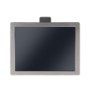 Промышленный панельный компьютер Nodka WP1901T-R1-J1900-8G-SSD512G-Akit. Материал корпуса- нержавеющая сталь, пылевлагозащита IP69K, безвентиляторное