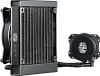 Система охлаждения/ Cooler Master MasterLiquid Lite 120 (180W, 120mm, fans: 1x120mm/66.7CFM/30dBa/2000rpm, 1200/115X/2066/2011-V3/2011/AM5/AM4/AM3