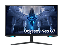 Монитор Samsung 32" Odyssey Neo G7 S32BG752NI Curved VA 16:9 3840x2160x165Hz 1ms 350cd 1М:1 178/178 1,07 млрд HDMIx2 DP USB3.0x2 HAS Pivot Tilt VESA B