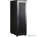 Шкаф коммутационный Lanmaster (TWT-CBB-27U-6X6-G1) 27U 600x600мм пер.дв.стекл задн.дв.спл.стал.лист 2-хст. 2 бок.пан. 800кг черный IP20