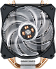 Кулер для процессора/ Cooler Master MasterAir MA410P (150W, 4-pin, 158.5mm, tower, Al/Cu, RGB, fans: 1x120mm/66.7CFM/30dBA/2000rpm, 1200/115X/2066