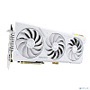 Видеокарта Asus PCI-E 4.0 TUF-RTX4070TIS-O16G-BTF-WHITE NVIDIA GeForce RTX 4070TI Super 16Gb 192bit GDDR6X 2640/21000 HDMIx2 DPx3 HDCP Ret