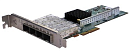 Silicom 1Gb PE2G4SFPI35L Quad Port SFP Gigabit Ethernet PCI Express Server Adapter X4, Based on Intel i350AM4, RoHS compliant