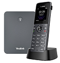Телефон YEALINK DECT-трубка Yealink W73P DECT (база W70B+трубка W73H) до 10 SIP-аккаунтов, до 10 трубок на базу, до 20 одноврем. Вызовов