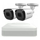Falcon Eye FE-104MHD KIT Light SMART Комплект видеонаблюдения 4-х канальный гибридный {(AHD,TVI,CVI,IP,CVBS) регистратор; Видеовыходы: VGA;HDMI; Видео