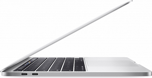 Ноутбук APPLE 13-inch MacBook Pro (2020), T-Bar: 2.0GHz Q-core 10th-gen. Intel Core i5, TB up to 3.8GHz, 16GB, 512GB SSD, Intel Iris Plus, Silver