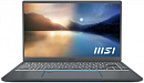 Ноутбук MSI Prestige 14 A11SB-638RU Core i7 1185G7 16Gb SSD512Gb NVIDIA GeForce MX450 2Gb 14" IPS FHD (1920x1080) Windows 11 Home grey WiFi BT Cam