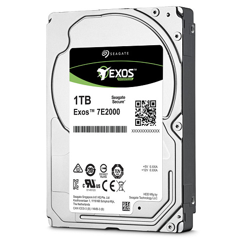Жесткий диск SEAGATE Жесткий диск/ HDD SAS 1Tb 2.5'' Exos 7E2000 7200 128Mb (clean pulled) 1 year warranty