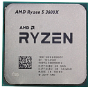 CPU AMD Ryzen 5 3600X, 6/12, 3.8-4.4GHz, 384KB/3MB/32MB, AM4, 95W, 100-000000022 OEM