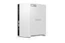 Система хранения данных QNAP SMB 4C 2GhzCPU/2Gb/upto 2HDD SATA(3,5''2,5"), upto 20 with TL-D800C/1xGbE/1xUSB3.2 2xUSB2.0/iSCSI/1xPS/3YW TS-223-EU-RU