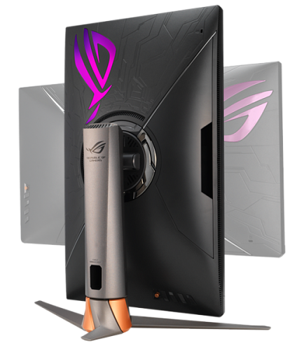 Монитор ASUS 27" ROG SWIFT PG27AQN IPS 2560x1440 1ms (MPRT) 400cd HDR10 360Hz HDMI*3 DP USB-Hub Swivel Pivot HAS Black