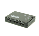 Коммутатор HDMI c ИК управлением OSNOVO SW-Hi5012 Коммутатор сигнала HDMI (5вх./1вых.) с поддержкой HDMI 1.4, HDCP 1.2. Разрешение до 4Kx2K(30Гц). Вх.