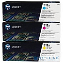 HP CF440AM Картридж CF381A, CF382A, CF383A, Cyan/Yellow/Magenta, 3-pack {LaserJet Pro MFP M476, (2700стр.)}
