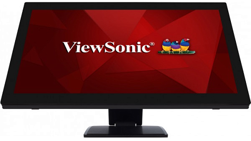 Viewsonic 27" TD2760 Touch VA LED, 1920x1080, 6ms, 300cd/m2, 50Mln:1, 178°/178°, VGA, HDMI, DP, USB-hub, Speakers, Tilt, VESA, Black