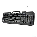 Клавиатура Filum FL-GKB05-BK-L USB., мембранная, подсветка клавиш, черная, Windows XP/Vista/7/8/10, MacOS