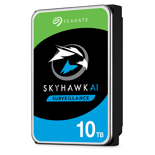 Жесткий диск/ HDD Seagate SATA3 10Tb 3.5""SkyHawk 7200 256Mb 1 year warranty (replacement ST10000VE001)