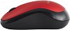 Мышь SunWind SW-M200 красный/черный оптическая (1600dpi) беспроводная USB для ноутбука (3but)