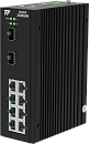 Управляемый коммутатор L2+ c 2 слотами 1000/2500Base-X SFP, 8 портами 10/100/1000Base-T(X) (разъем RJ45), два входа питания 12-57 В пост., рабочий д
