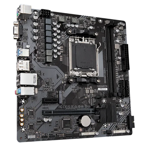 Материнская плата GIGABYTE B650M S2H, AM5, B650, 2*DDR5, 4*SATA, 1*M.2, 2*USB 3.2, 4*USB 2.0, 1*PCIx16, 1*PCIx1, DP+HDMI, mATX