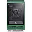 Корпус THERMALTAKE The Tower 100 Racing Green черный без БП miniITX 1x120mm 3x140mm 2xUSB3.0 audio bott PSU
